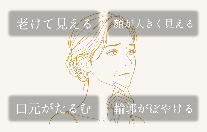 たるみのお悩み
