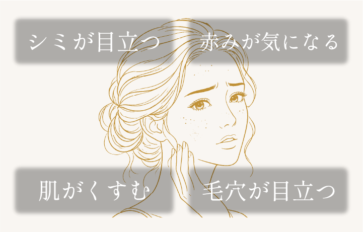 フォトフェイシャルのお悩み